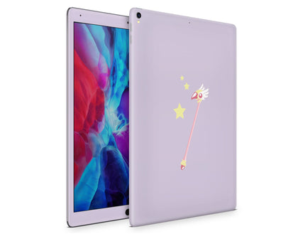 Cardcaptor Sakura Pastel Purple iPad Skin-Console Vinyls-Apple-iPad-Cardcaptor Sakura Pastel Purple-LaboTech