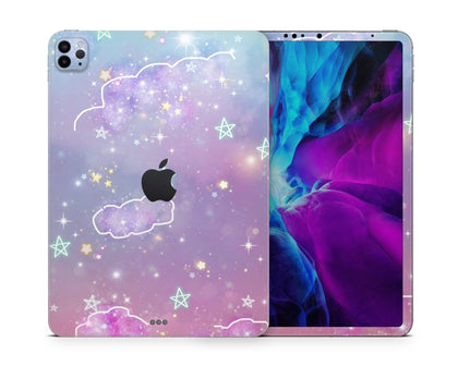 Pastel Galaxy Purple iPad Skin-Console Vinyls-Apple-iPad-Pastel Galaxy Purple-LaboTech