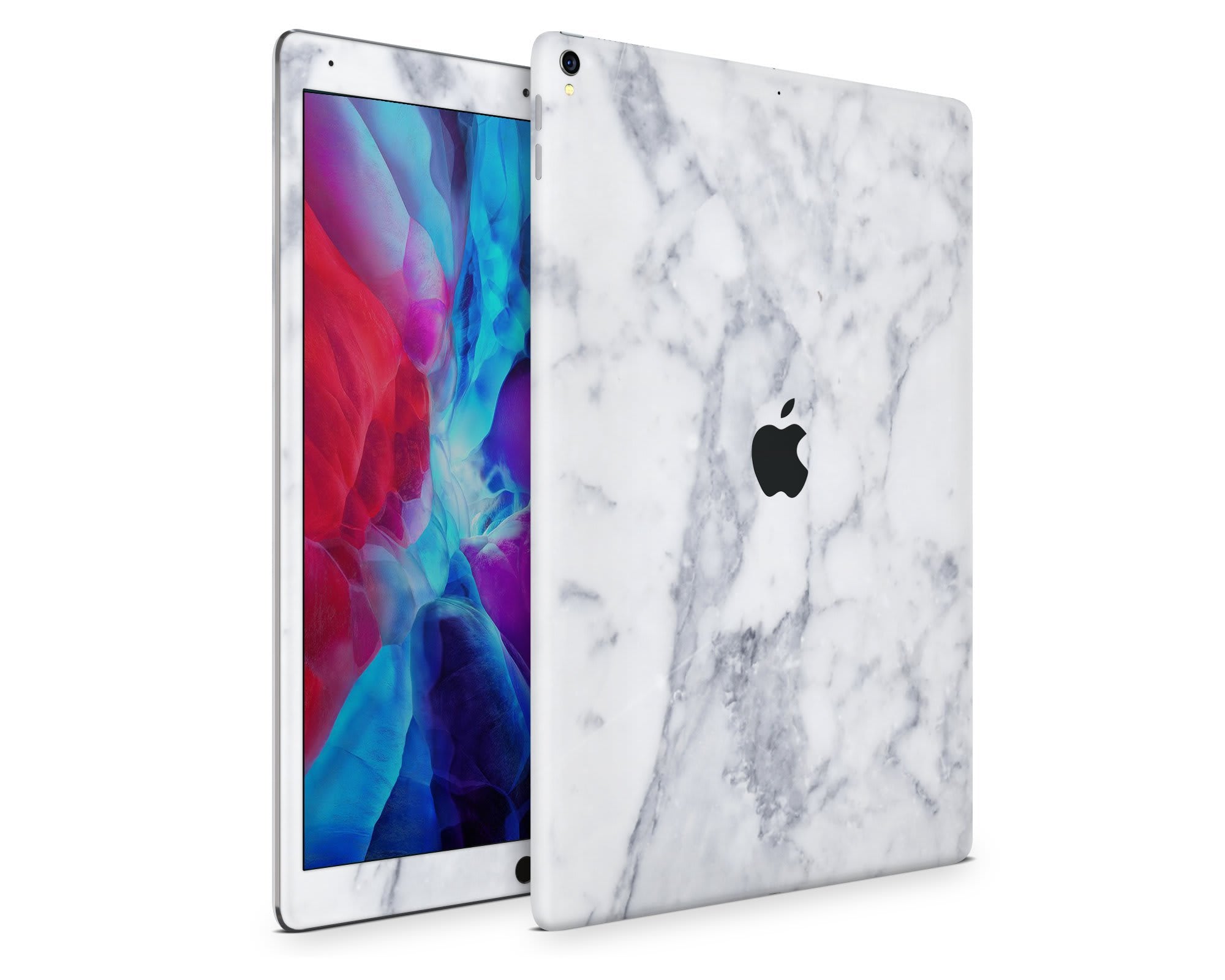 White Marble iPad Skin
