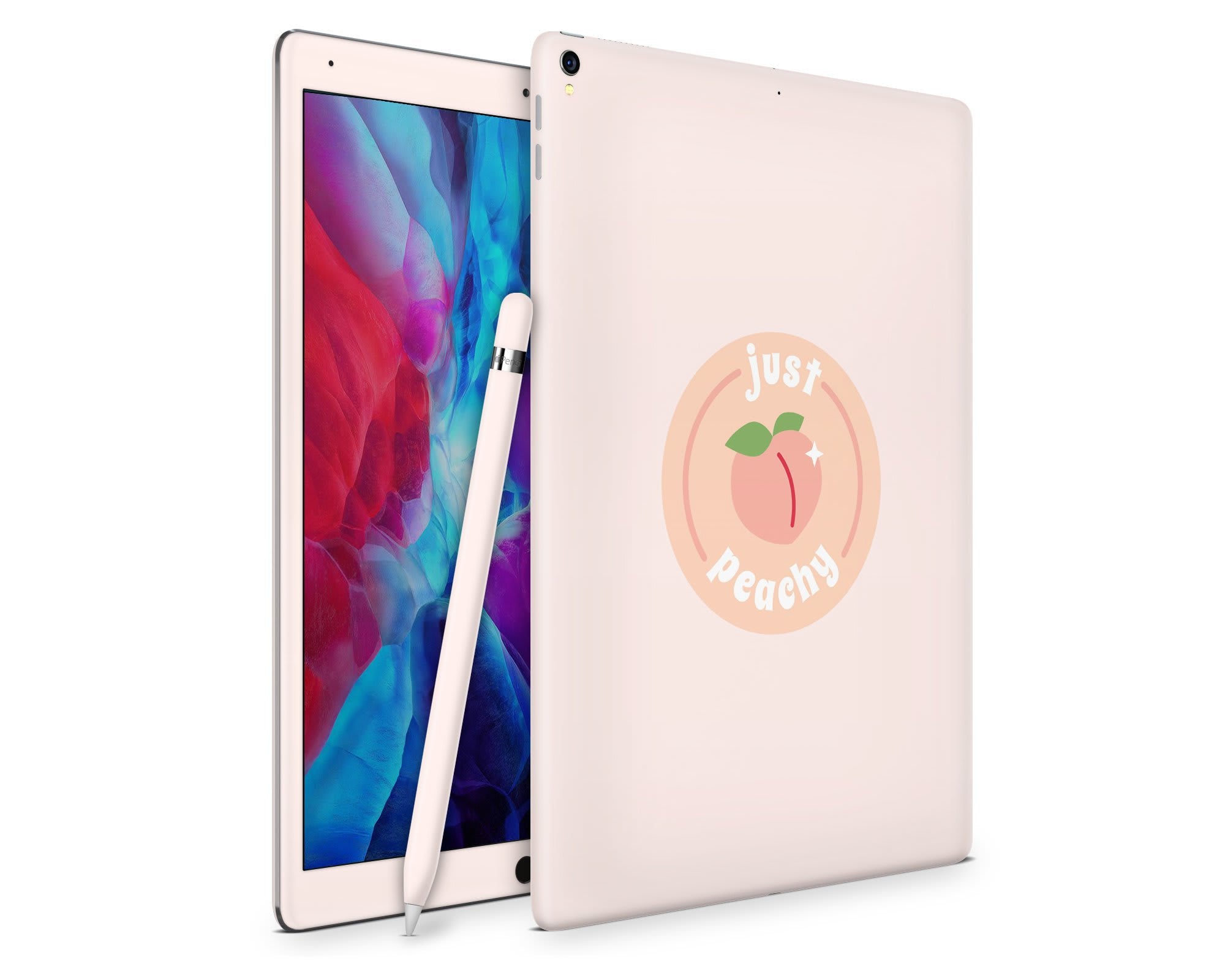 Just Peachy iPad Skin