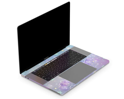 Pastel Purple Galaxy MacBook Skin-Console Vinyls-Apple-MacBook-Pastel Purple Galaxy-LaboTech