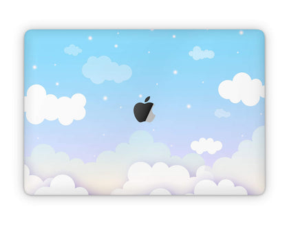 Blue Clouds Simple MacBook Skin-Console Vinyls-Apple-MacBook-Blue Clouds Simple-LaboTech