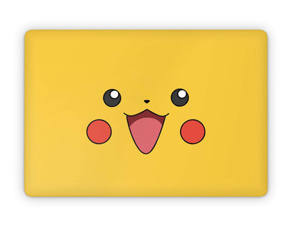 Pikachu Face Yellow MacBook Skin-Console Vinyls-Apple-MacBook-Pikachu Face Yellow-LaboTech