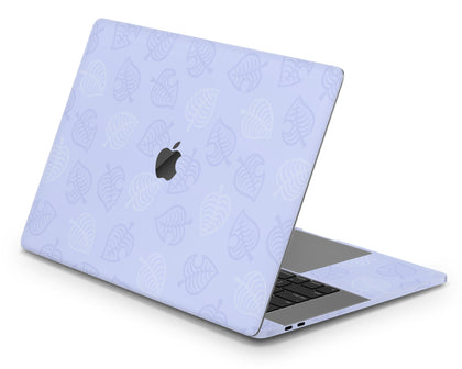 Animal Crossing Purple Leaf MacBook Skin-Console Vinyls-Apple-MacBook-Animal Crossing Purple Leaf-LaboTech