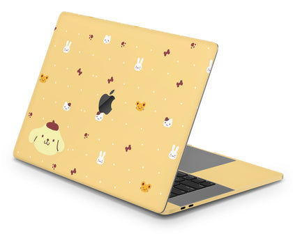 Pompompurin Yellow MacBook Skin-Console Vinyls-Apple-MacBook-Pompompurin Yellow-LaboTech