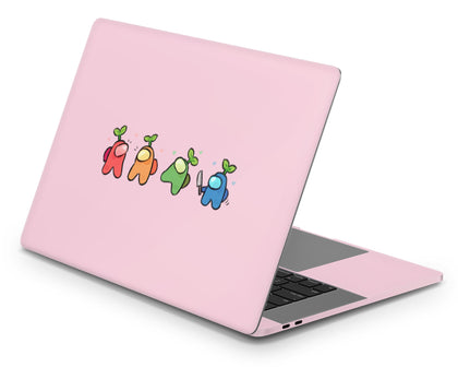 Among Us Pink MacBook Skin-Console Vinyls-Apple-MacBook-Among Us Pink-LaboTech