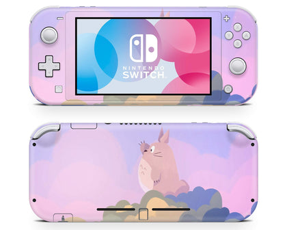 Pastel Totoro Nintendo Switch Lite Skin-Console Vinyls-Nintendo-Nintendo Switch Lite-Pastel Totoro-LaboTech