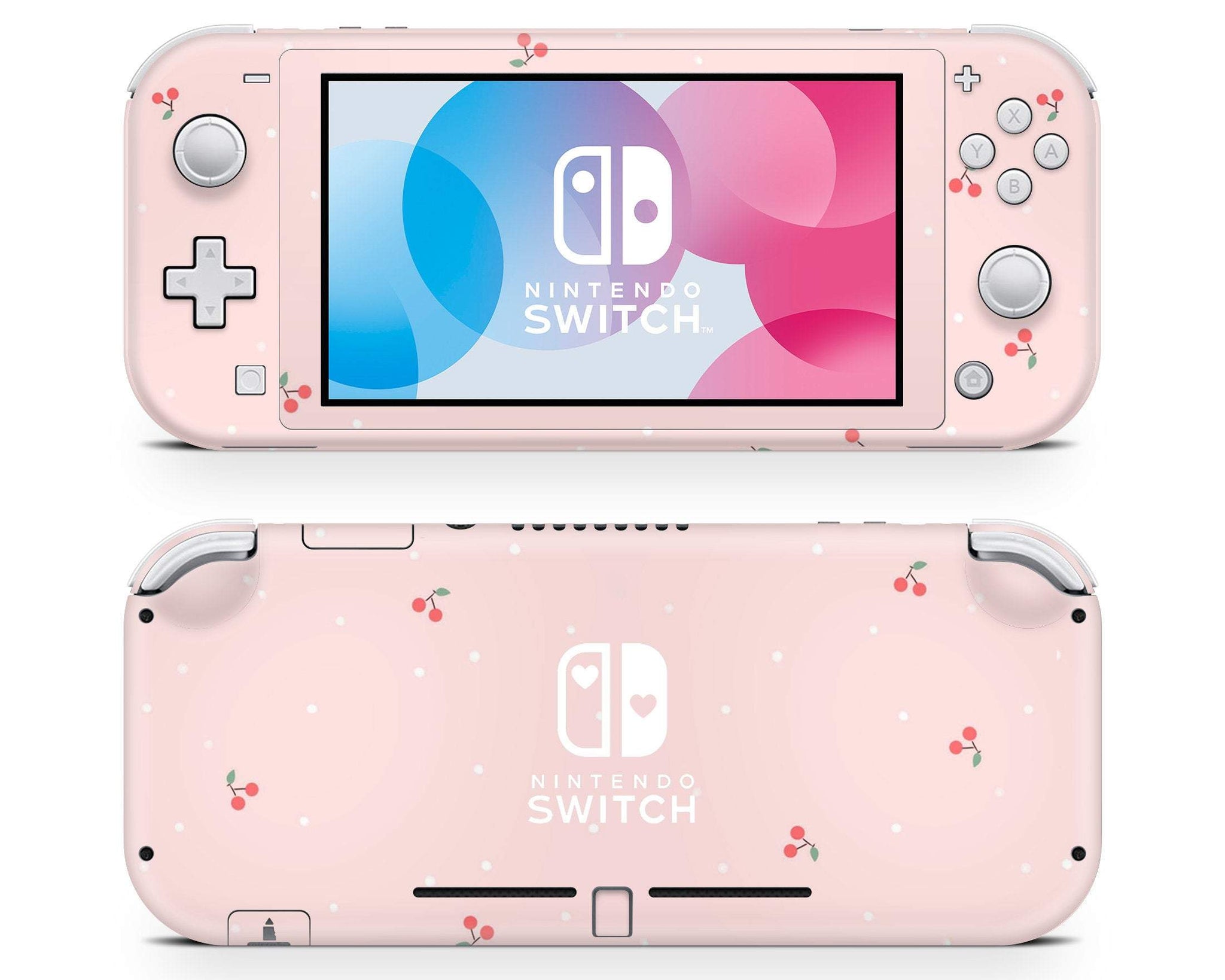 Cherry With Logo Nintendo Switch Lite Skin