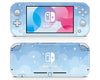 Blue Clouds With Stars Nintendo Switch Lite Skin