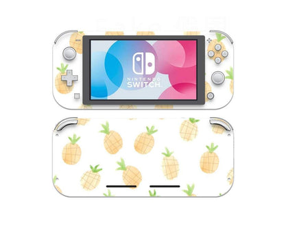 Pineapple Pattern Nintendo Switch Lite Skin-Console Vinyls-Nintendo-Nintendo Switch Lite-Pineapple Pattern-LaboTech