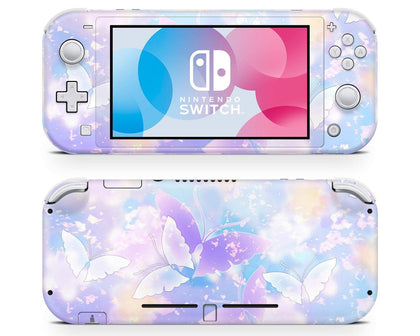 Holographic Butterfly Nintendo Switch Lite Skin-Console Vinyls-Nintendo-Nintendo Switch Lite-Holographic Butterfly-LaboTech