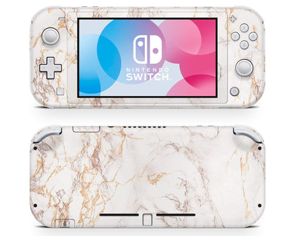 Rose Gold Marble Nintendo Switch Lite Skin-Console Vinyls-Nintendo-Nintendo Switch Lite-Rose Gold Marble-LaboTech