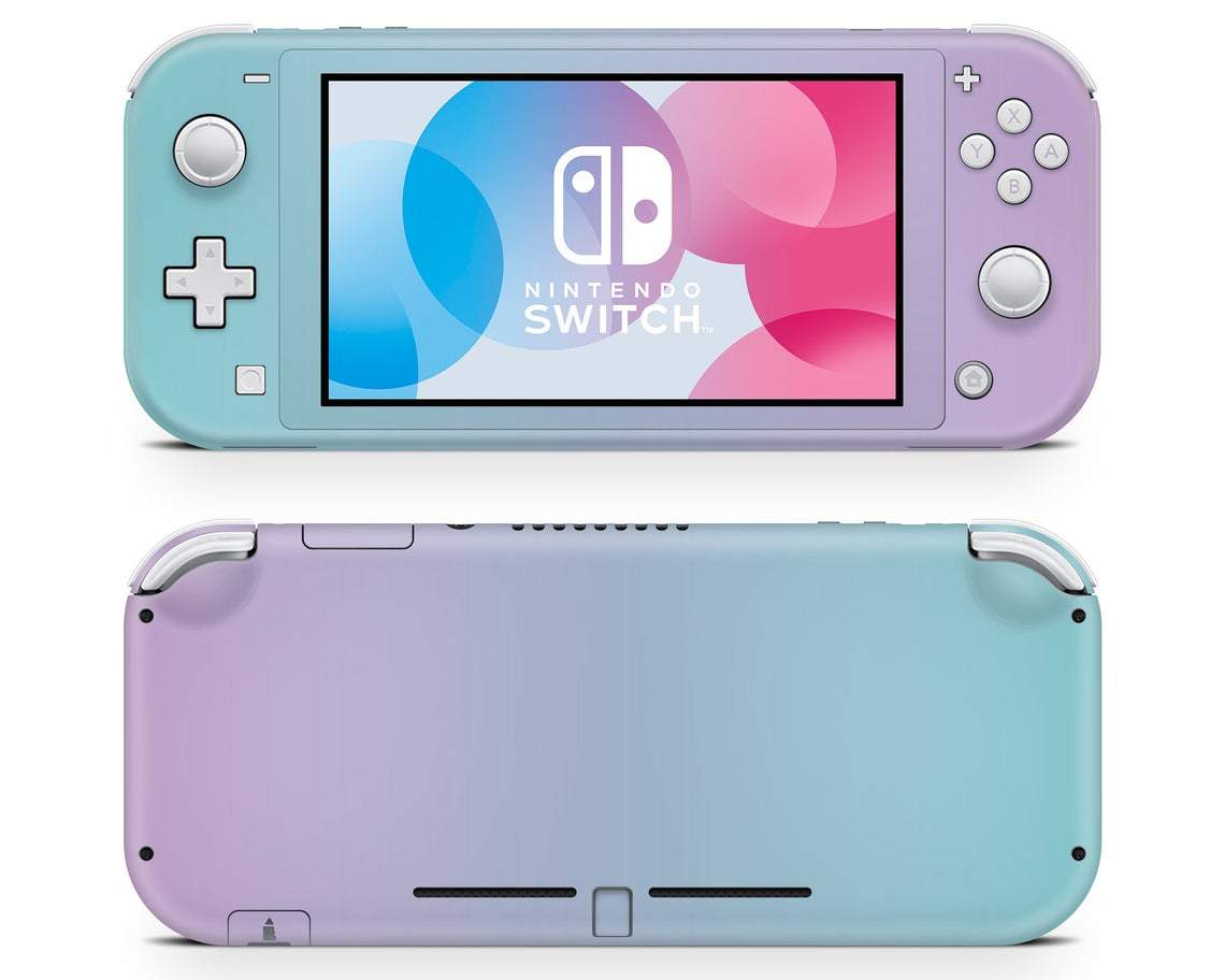 Gradient Purple Blue Nintendo Switch Lite Skin