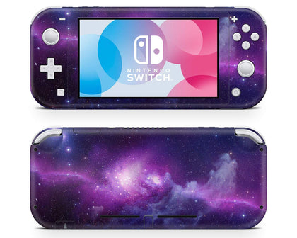Purple Nebula Galaxy Nintendo Switch Lite Skin-Console Vinyls-Nintendo-Nintendo Switch Lite-Purple Nebula Galaxy-LaboTech
