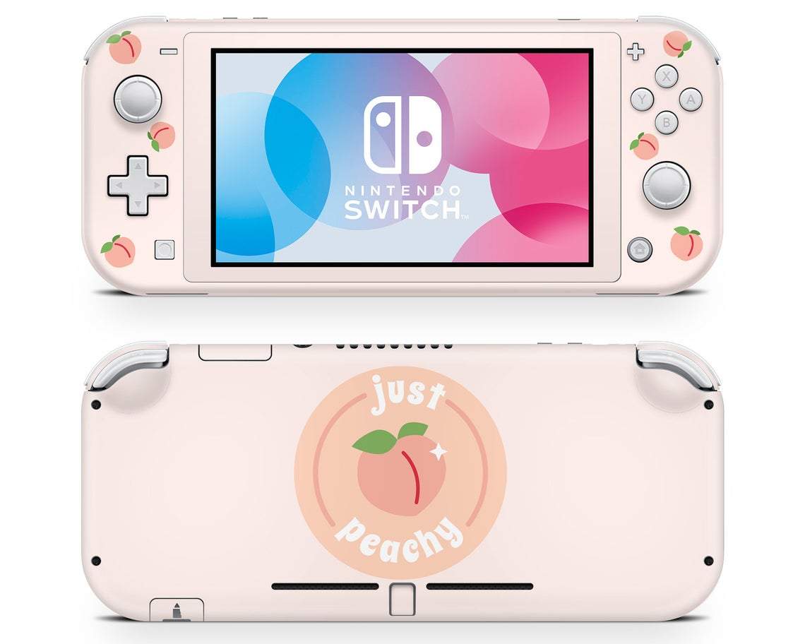 Just Peachy Nintendo Switch Lite Skin