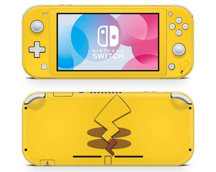 Pikachu Tail Nintendo Switch Lite Skin-Console Vinyls-Nintendo-Nintendo Switch Lite-Pikachu Tail-LaboTech