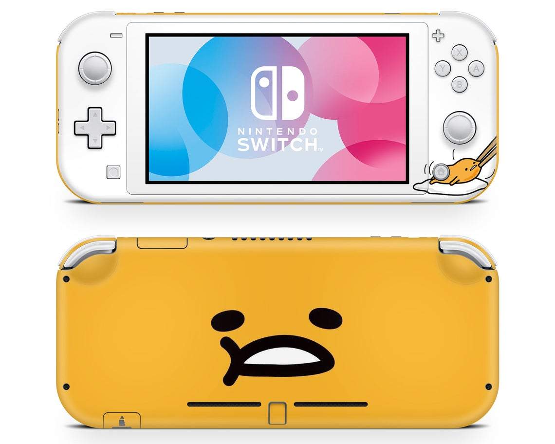 Gudetama Face Nintendo Switch Lite Skin