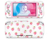 Strawberry Cute Pattern (Pink Frame) Nintendo Switch Lite Skin