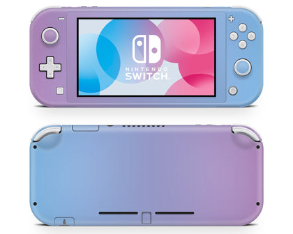 Pastel Gradient Purple Blue Nintendo Switch Lite Skin-Console Vinyls-Nintendo-Nintendo Switch Lite-Pastel Gradient Purple Blue-LaboTech