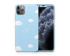 Blue Clouds Cute iPhone Skin