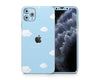 Blue Clouds Cute iPhone Skin