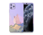 Pastel Totoro iPhone Skin