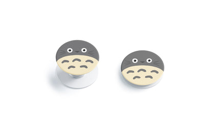 Totoro Face PopSocket Skin-Console Vinyls-PopSocket-PopSocket-Totoro Face-LaboTech