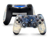 Ethereal Blue Gold Marble PS4 Skin