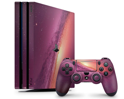 Red Nebula Galaxy PS4 Skin-Console Vinyls-PlayStation-PS4-Red Nebula Galaxy-LaboTech