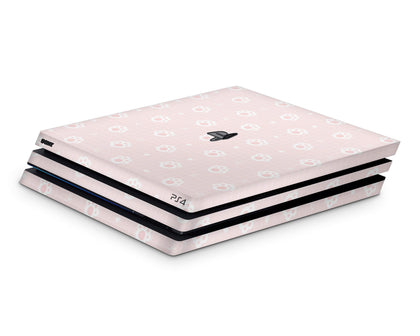 Cute Pink Paws PS4 Skin-Console Vinyls-PlayStation-PS4-Cute Pink Paws-LaboTech