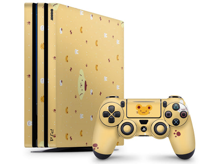 Pompompurin Yellow PS4 Skin-Console Vinyls-PlayStation-PS4-Pompompurin Yellow-LaboTech
