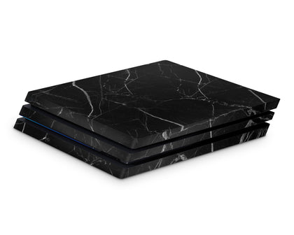 Black Marble PS4 Skin-Console Vinyls-PlayStation-PS4-Black Marble-LaboTech