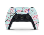 Cherry Blossom Teal PS5 Controller Skin