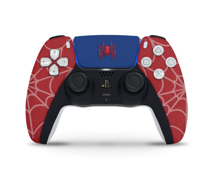 Spiderman Red Blue PS5 Controller Skin-Console Vinyls-PlayStation-PS5 Controller-Spiderman Red Blue-LaboTech