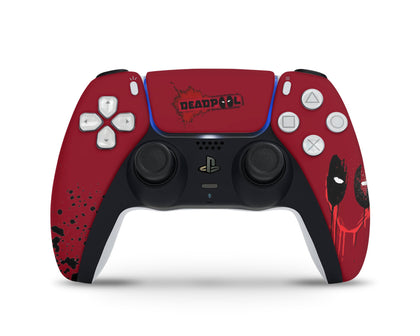 Deadpool PS5 Controller Skin-Console Vinyls-PlayStation-PS5 Controller-Deadpool-LaboTech