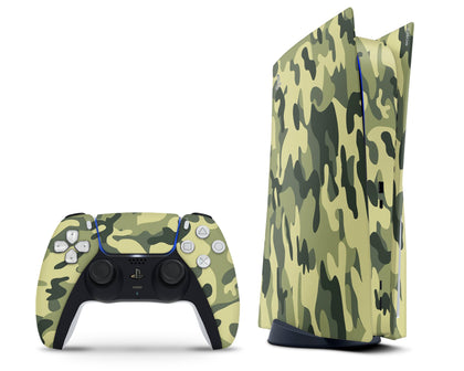LaboTech PS5 Jungle Camo PS5 Skins - Pattern Abstract Skin