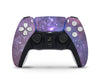 Purple Galaxy PS5 Controller Skin