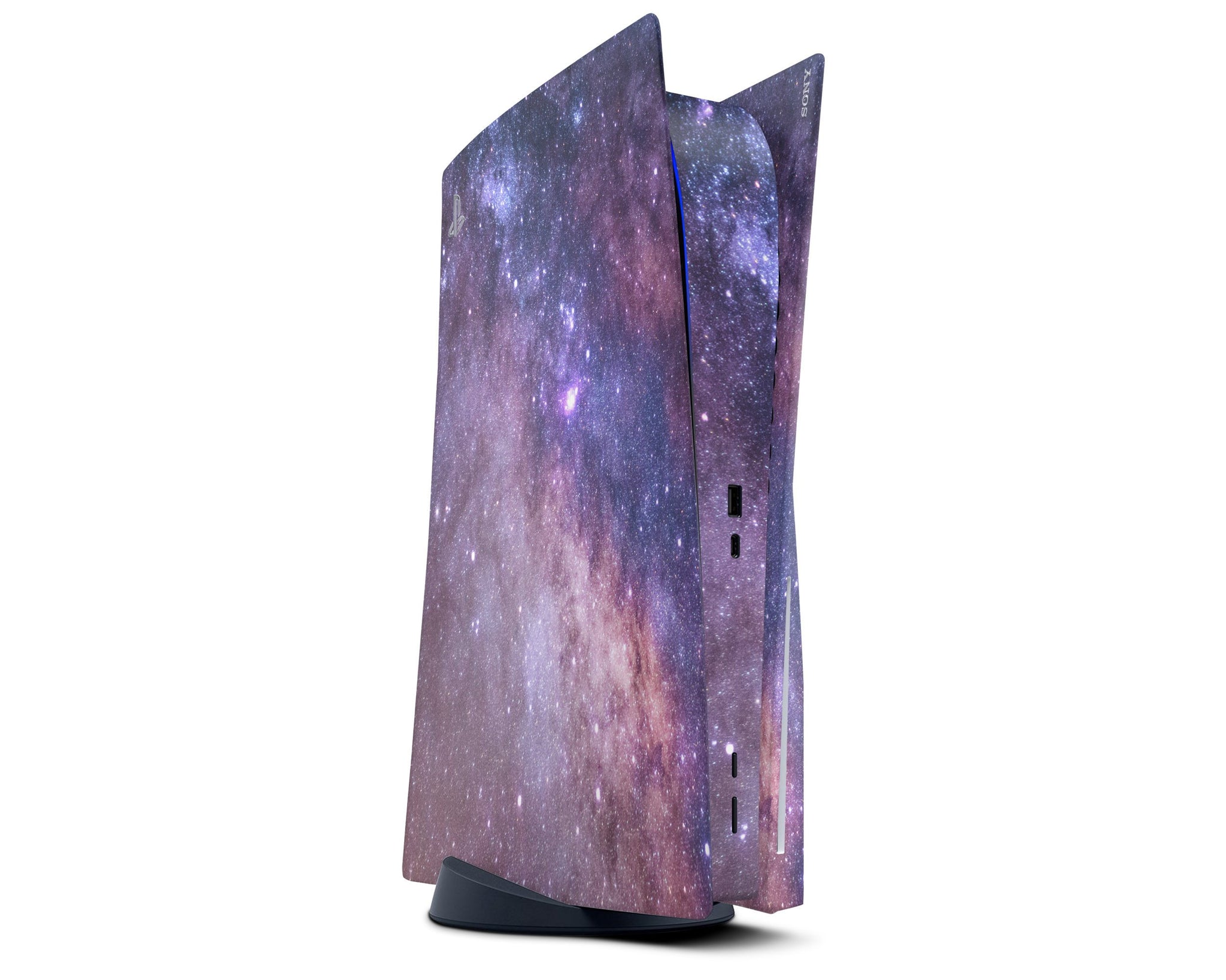 Purple Galaxy PS5 Skin