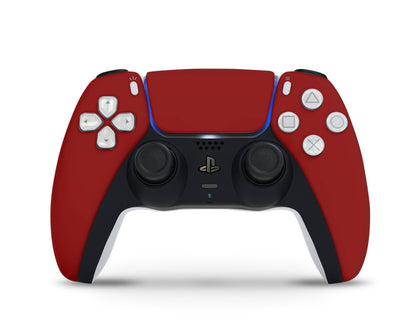 Red PS5 Controller Skin-Console Vinyls-PlayStation-PS5 Controller-Red-LaboTech