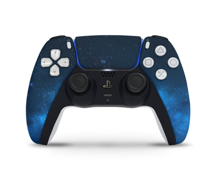 Blue Stardust Galaxy PS5 Controller Skin-Console Vinyls-PlayStation-PS5 Controller-Blue Stardust Galaxy-LaboTech