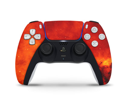 LaboTech PS5 Red Fire Stardust Galaxy PS5 Skins - Galaxy  Skin