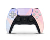 Pastel Geometric Polygonal Pink Purple Peach PS5 Controller Skin