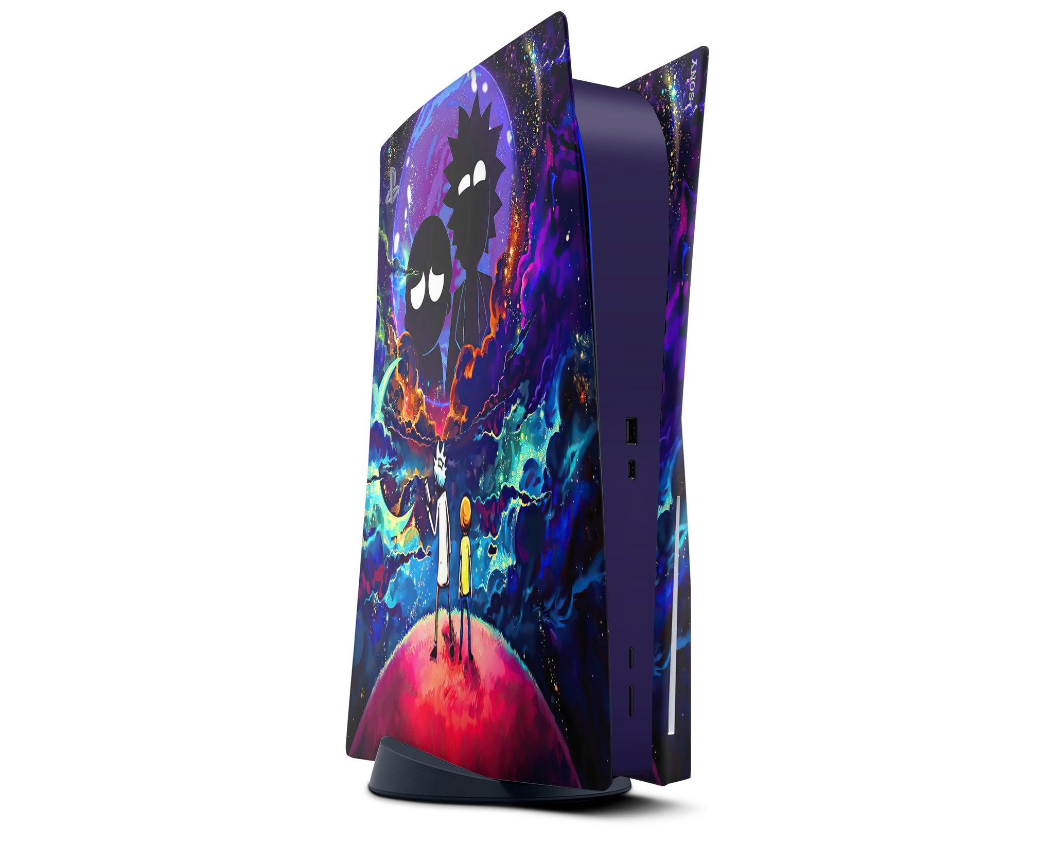 Rick And Morty Spacetime PS5 Skin