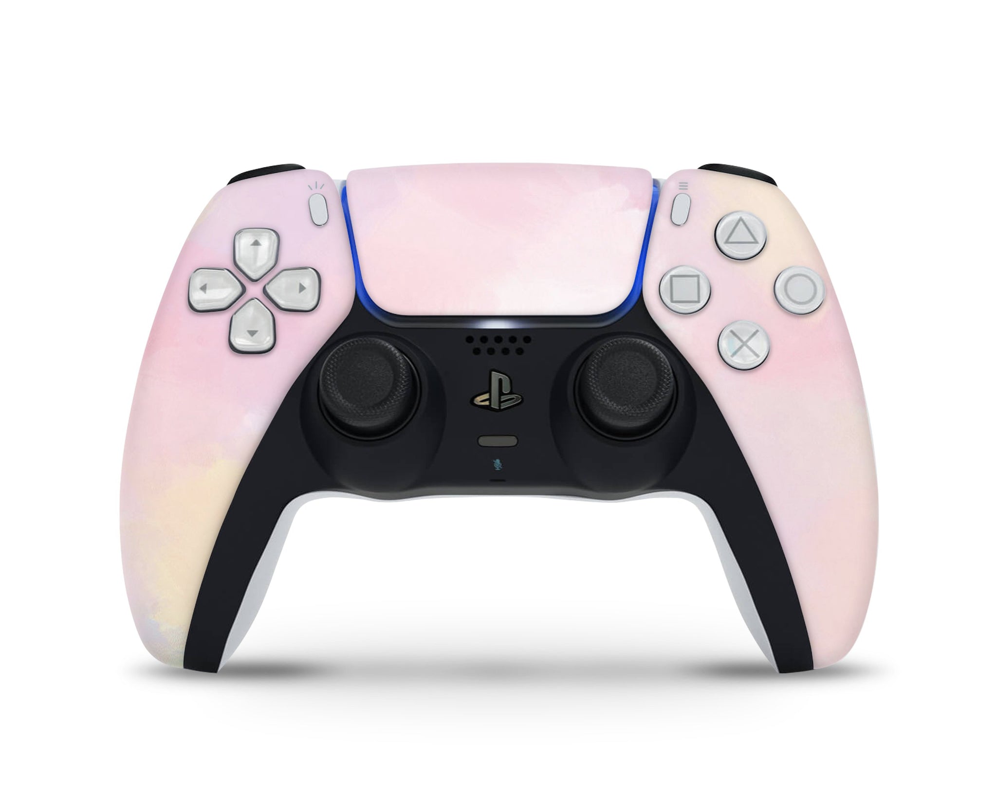 Soft Pink Cotton Candy PS5 Controller Skin