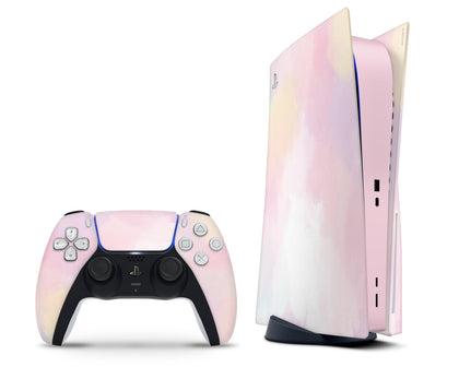 LaboTech PS5 Soft Pink Cotton Candy PS5 Skins - Signature  Skin