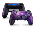 Purple Galaxy Space PS4 Controller Skin