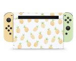 Pineapple Pattern Nintendo Switch Skin