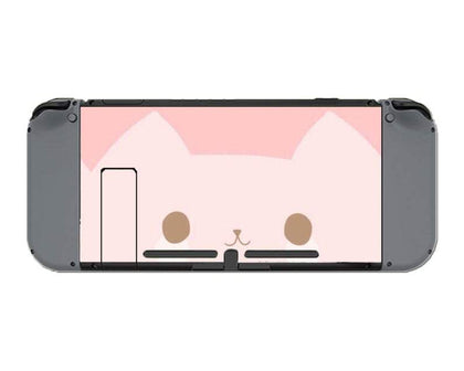 Cute Cat Neko Nintendo Switch Skin-Console Vinyls-Nintendo-Nintendo Switch-Cute Cat Neko-LaboTech
