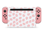 Pink Leaf Animal Crossing Nintendo Switch Skin