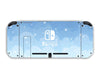 Blue Clouds With Stars Nintendo Switch Skin